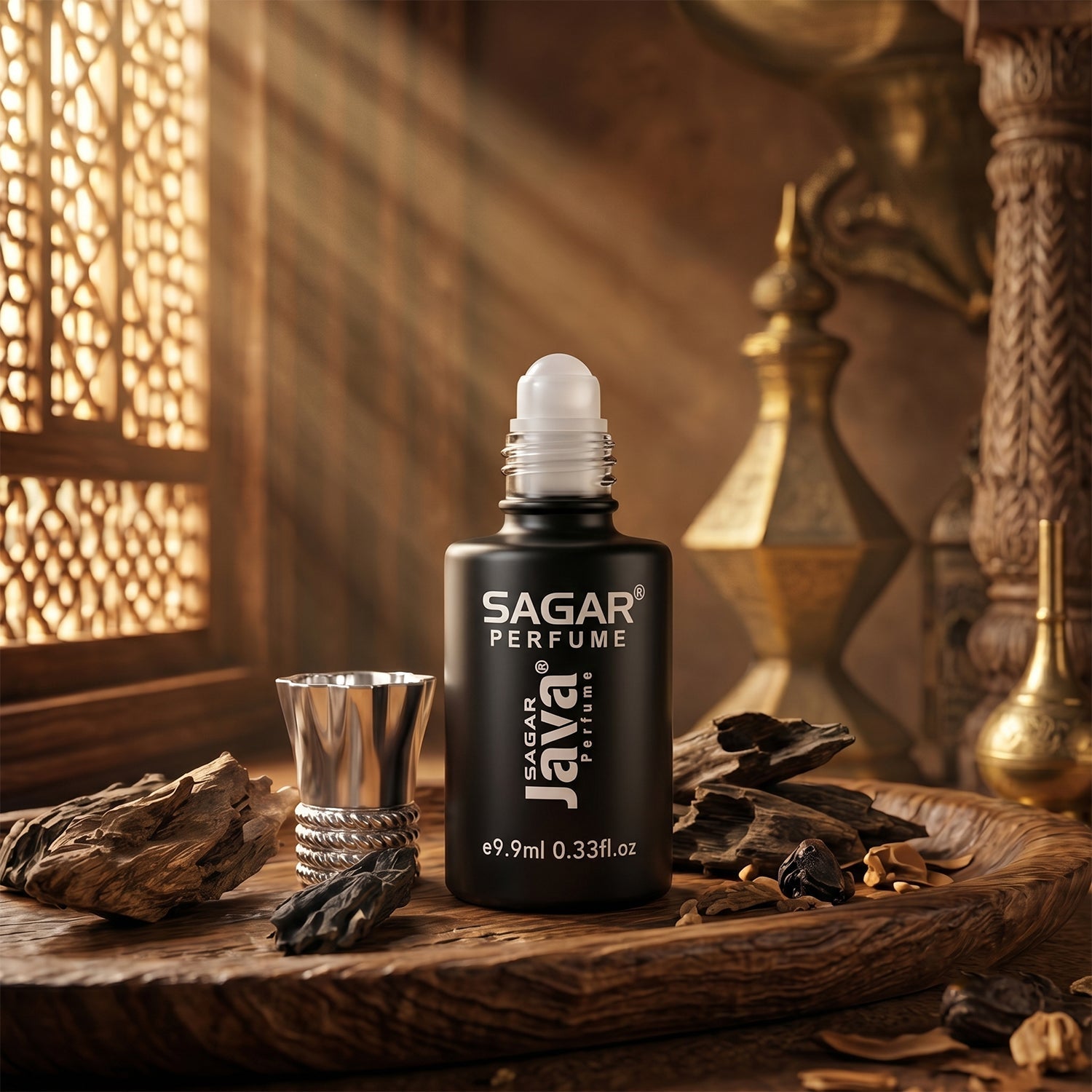 Unisex Attar Long-Lasting Alcohol-Free Perfume Oil for All - Front View