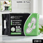Sanitary Pads Extra Long Night Protection for Heavy Flow - Side View