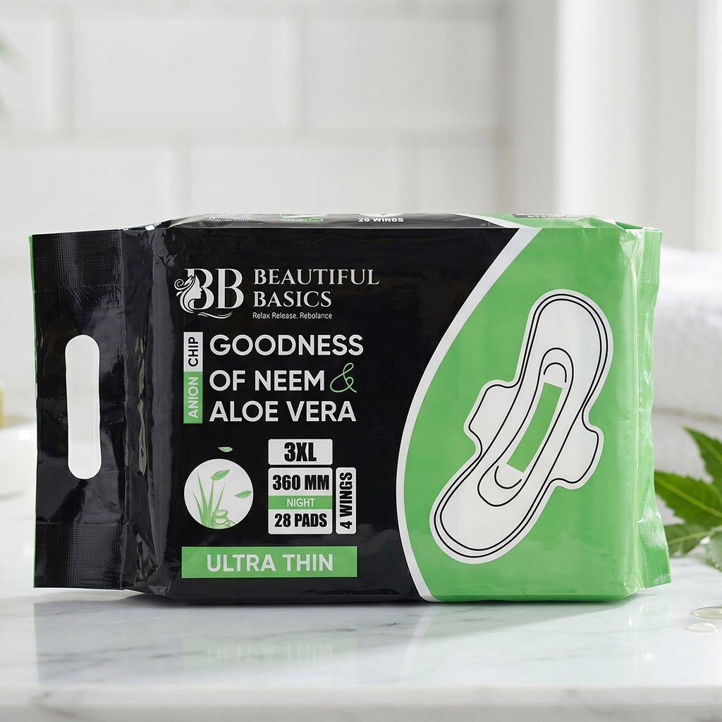 Sanitary Pads Extra Long Night Protection for Heavy Flow - Detail View 8