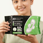 Sanitary Pads Extra Long Night Protection for Heavy Flow - Detail View 7