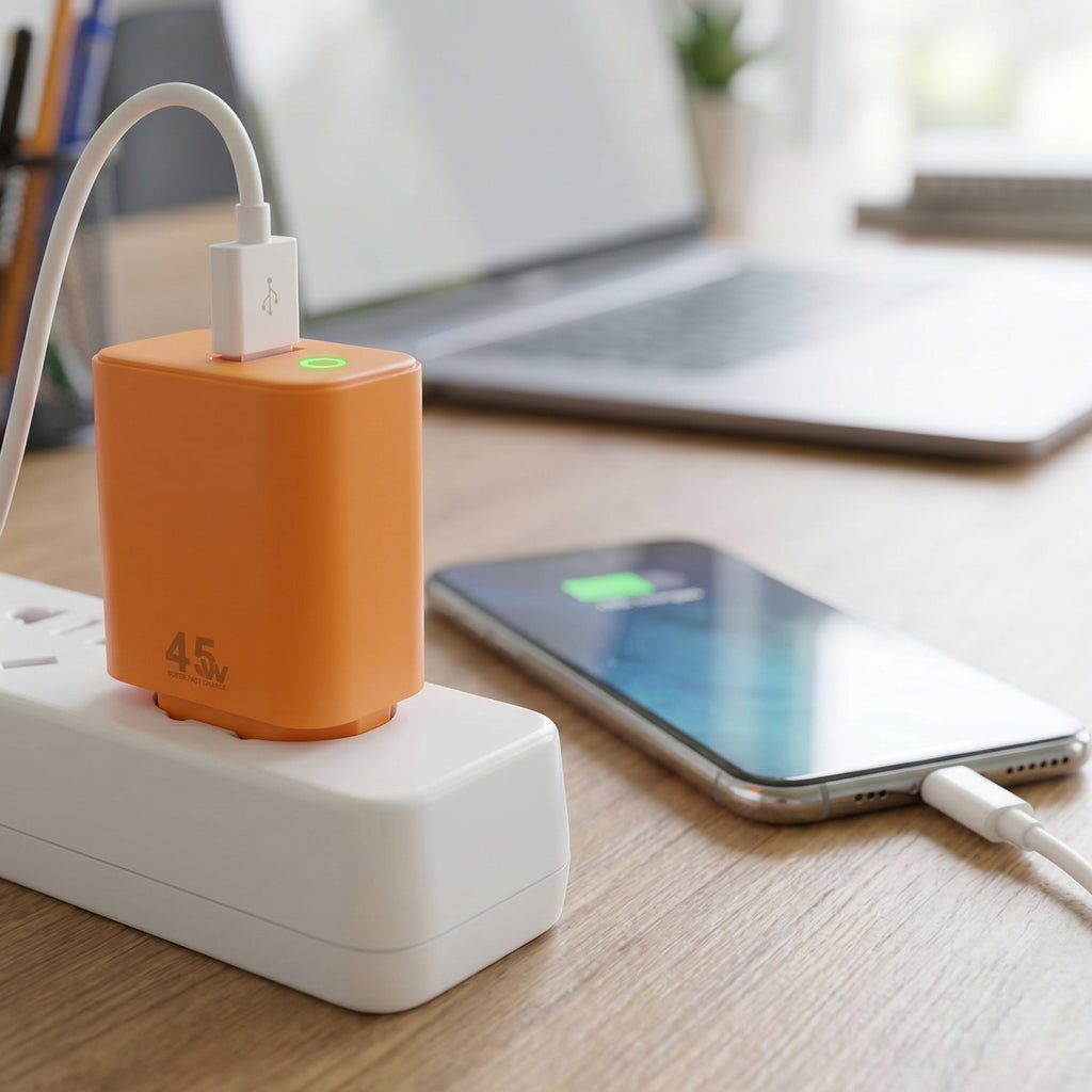 ALVENZA 45W Super Fast Wall Charger – Quick Charging for Smartphones & Tablets