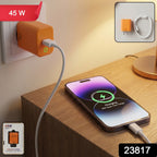 ALVENZA 45W Super Fast Wall Charger – Quick Charging for Smartphones & Tablets