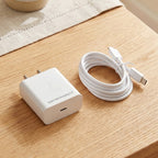 ALVENZA 65W Power Adapter – Fast Charging with Type C to Type C Cable