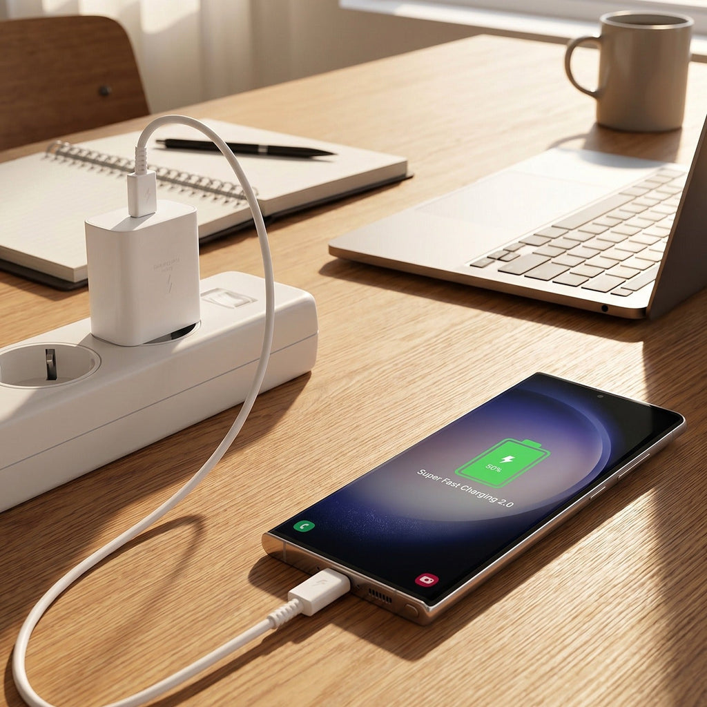 ALVENZA 65W Power Adapter – Fast Charging with Type C to Type C Cable