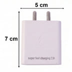 ALVENZA 65W Power Adapter – Fast Charging with Type C to Type C Cable