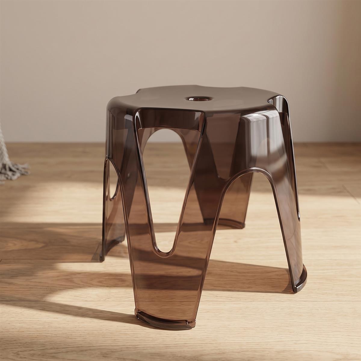 Plastic Sitting Stool Lightweight & Multipurpose Design for Home & Outdoor - Detail View 8