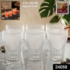Unbreakable Plastic Juice Glass Set Safe & Stylish Drinkware for Home - Side View