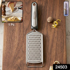 Stainless Steel Cheese Grater Compact & Easy to Store for Kitchen Use - Side View