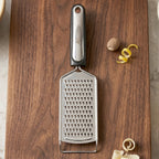 Stainless Steel Cheese Grater Compact & Easy to Store for Kitchen Use - Front View