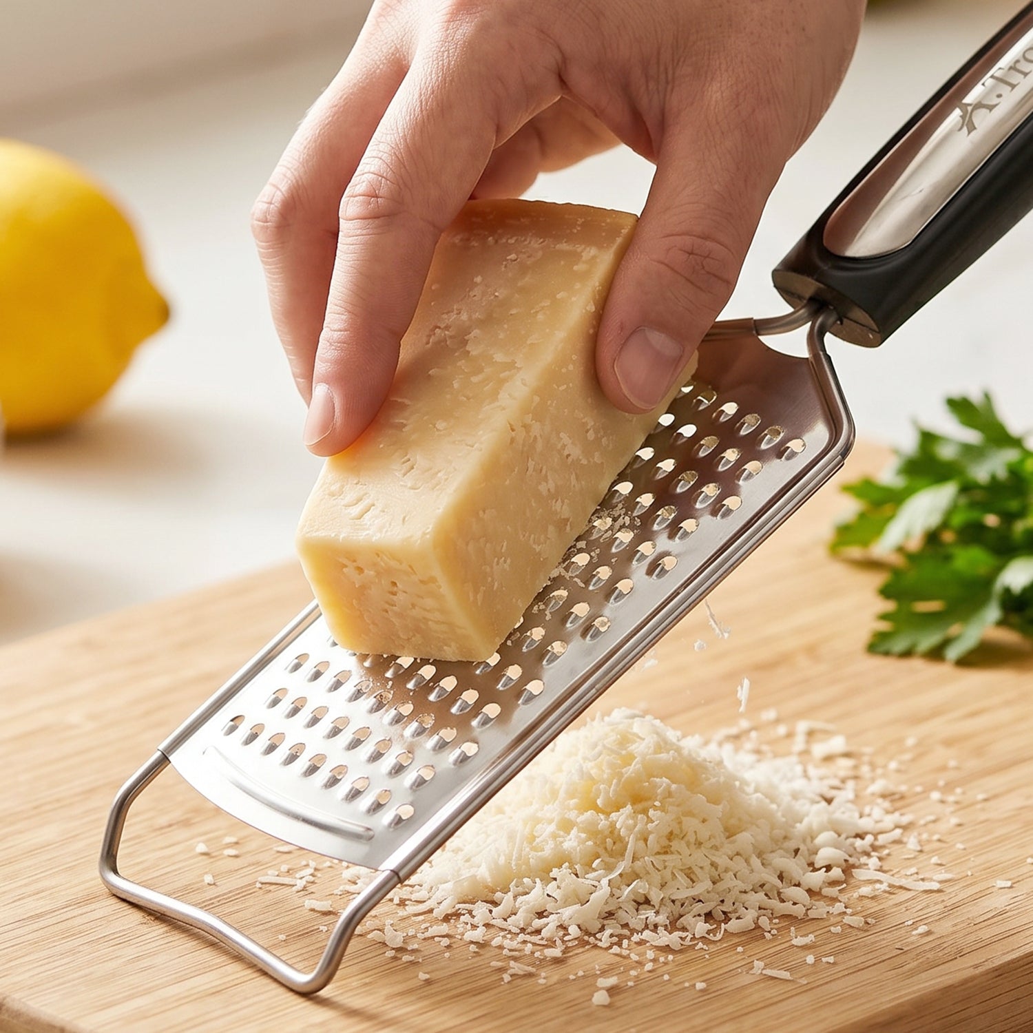 Stainless Steel Cheese Grater Compact & Easy to Store for Kitchen Use - Detail View 8