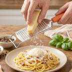 Kitchen Grater Multipurpose Stainless Steel Design for Easy Food Prep - Back View