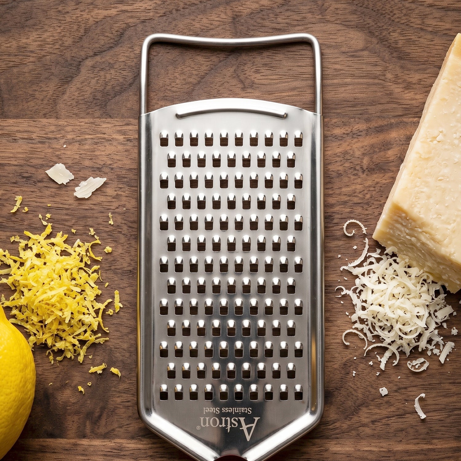 Kitchen Grater Multipurpose Stainless Steel Design for Easy Food Prep - Detail View 7