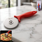 Stainless Steel Pizza Cutter Sharp Slicer with Comfortable Handle