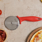 Stainless Steel Pizza Cutter Sharp Slicer with Comfortable Handle - Detail View 8