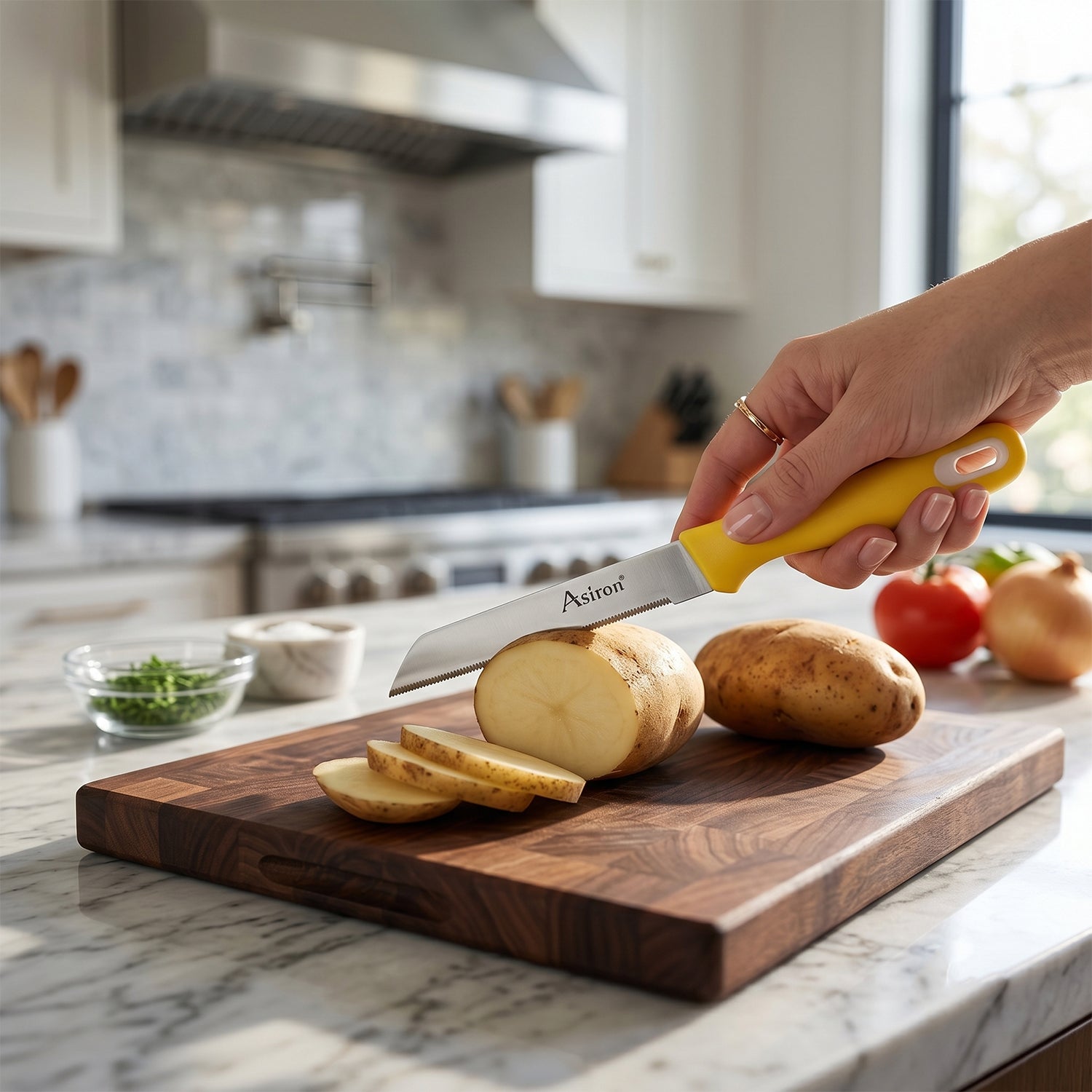 Kitchen Knife Set Durable & Sharp for Everyday Cooking - Detail View 8