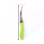 Kitchen Utility Knife Sharp, Curved Serrated Blade for Precise Cutting - Detail View 6
