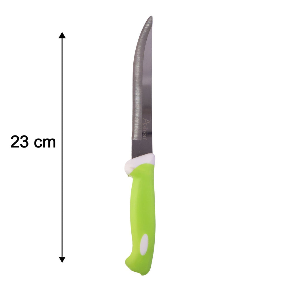Kitchen Utility Knife Sharp Stainless Steel Blade & Ergonomic Handle - Detail View 6