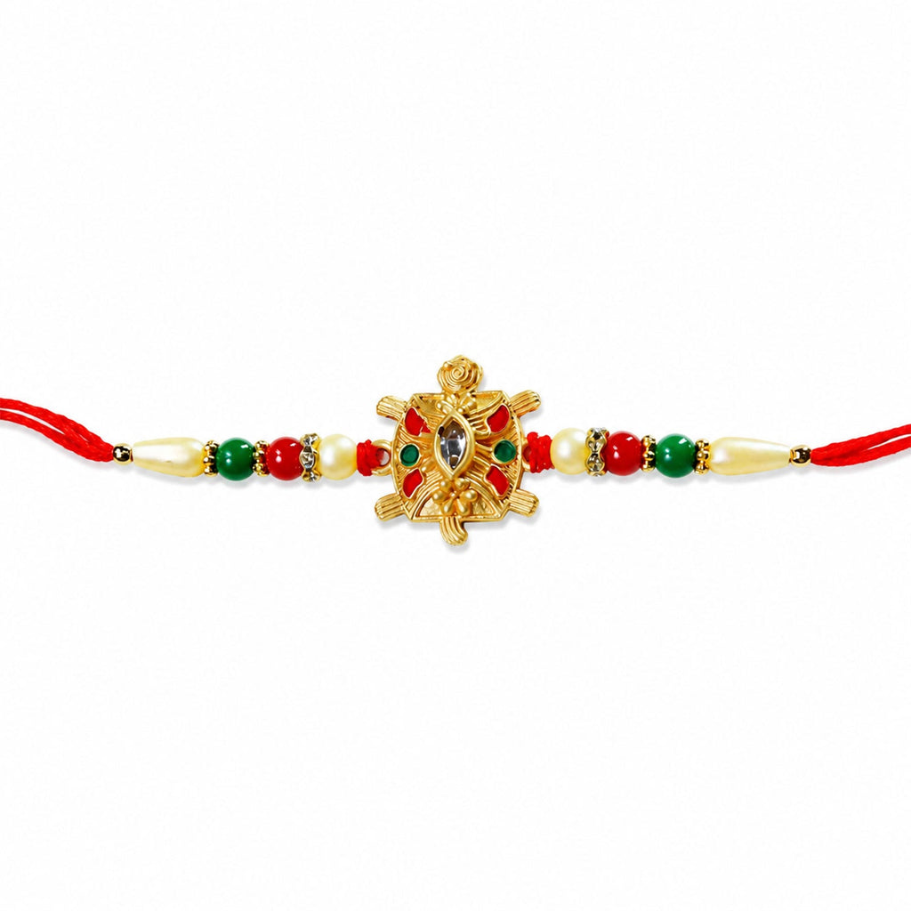 ALVENZA Turtle Rakhi Symbol of Strength Protection for Brother