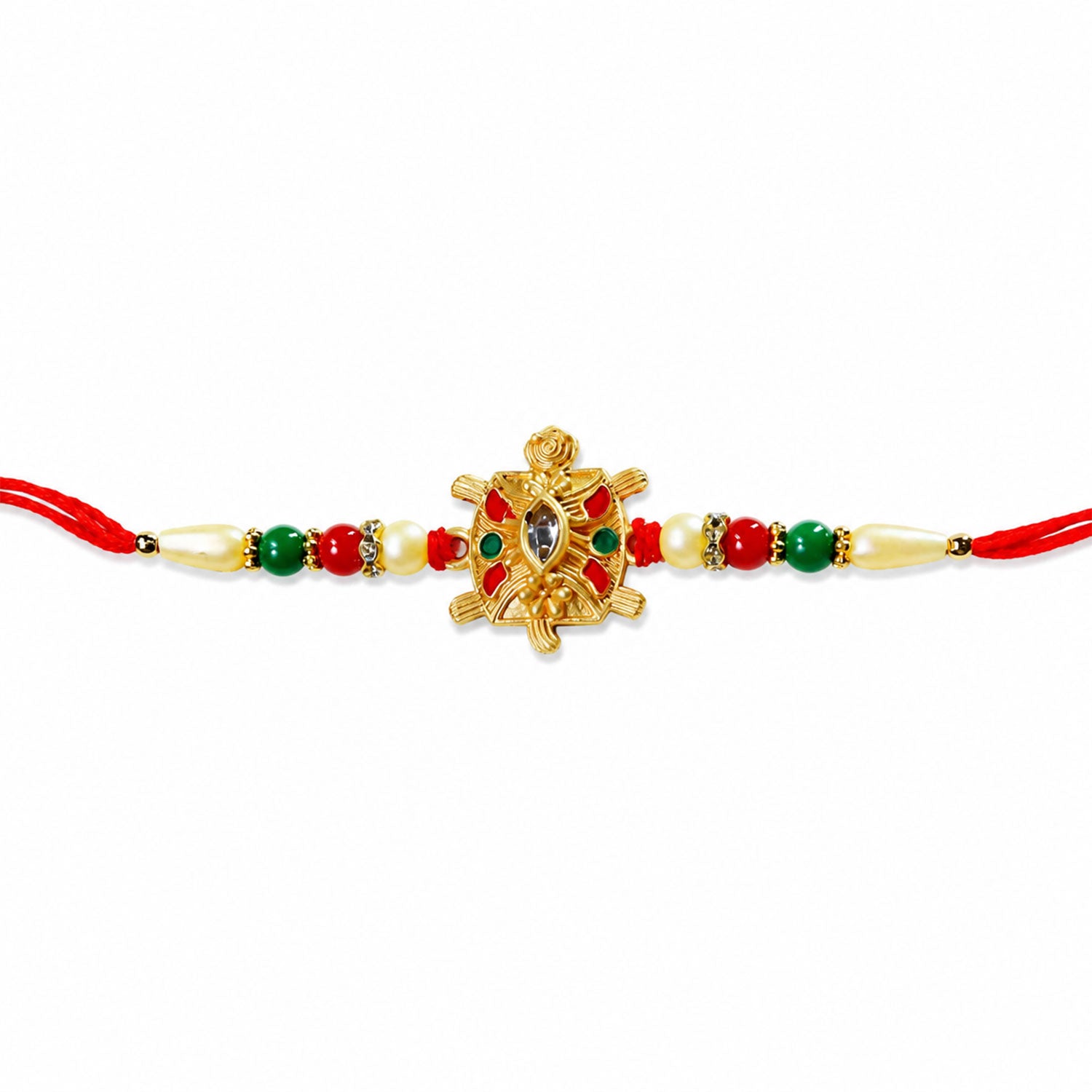 ALVENZA Turtle Rakhi Symbol of Strength Protection for Brother