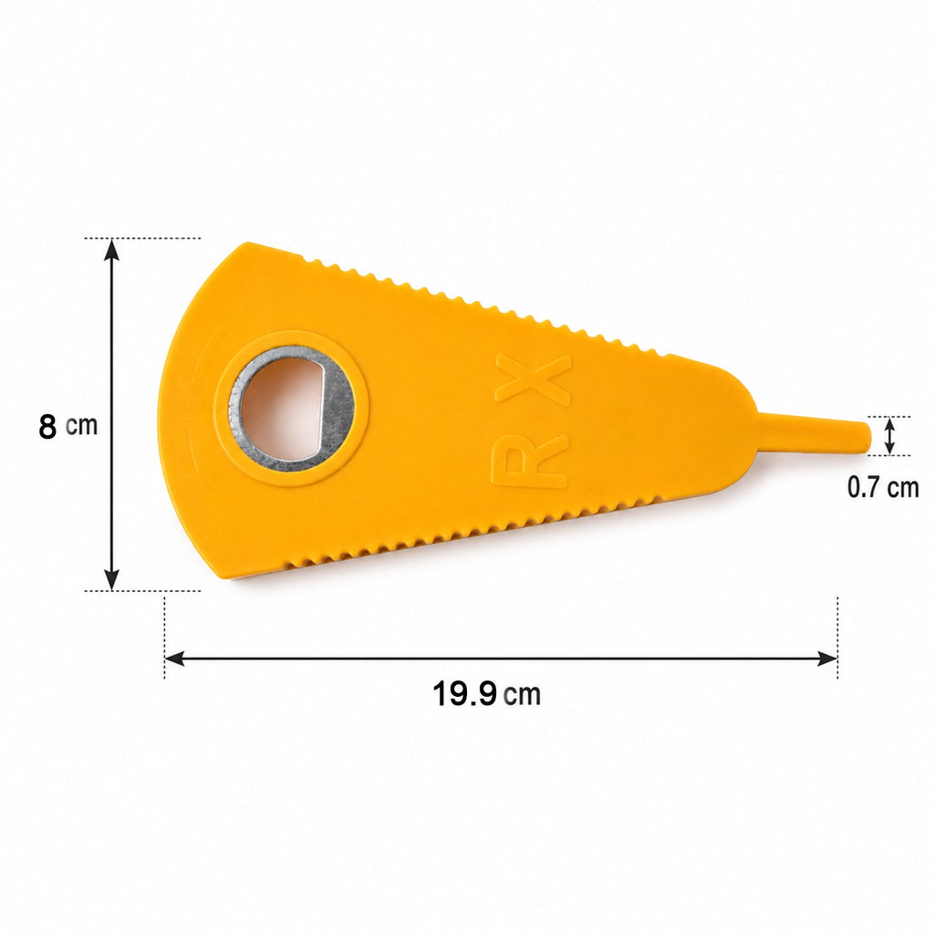Stainless Steel Multipurpose Bottle & Can Opener Easy-Grip Design - Detail View 6