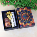 ALVENZA Temperature Bottle Gift Box – Coffee Almonds & Golden Rose