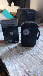 ALVENZA Portable Tire Inflator – 12V Air Compressor with Gauge | RaceVault