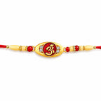 ALVENZA Spiritual Om Rakhi – Auspicious Sacred Protection for Brothers