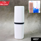 Travel Toothbrush Case Hygienic & Portable Holder | BrushedUp - Side View