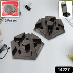 ALVENZA Multi-Angle Mobile Phone Stand – Hexagonal Plastic Holder 2 Pc