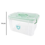 Plastic Medicine Storage Box – Secure Locking & Portable Design