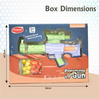 ALVENZA Space Explorer Pneumatic Gun – Safe Soft Foam Ball Shooter