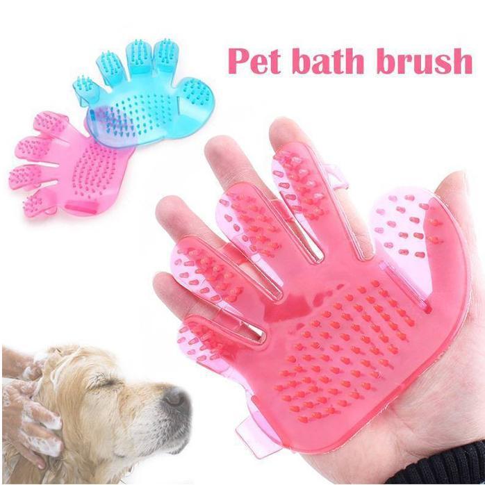 Pet Grooming Gloves Gentle & Effective Fur Removal and Massage
