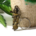 ALVENZA Hanuman Keychain Set – Durable Metal 2-Piece Mix Design