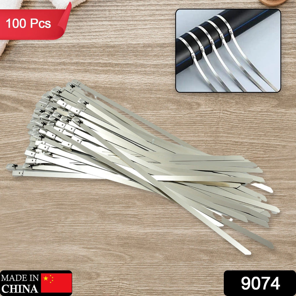 ALVENZA Stainless Steel Cable Ties – 100 Pcs Heavy-Duty | BoltForce