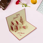 3D Paper Wish Card Unique Pop-Up Greeting Cards | TinyMystery - Back View