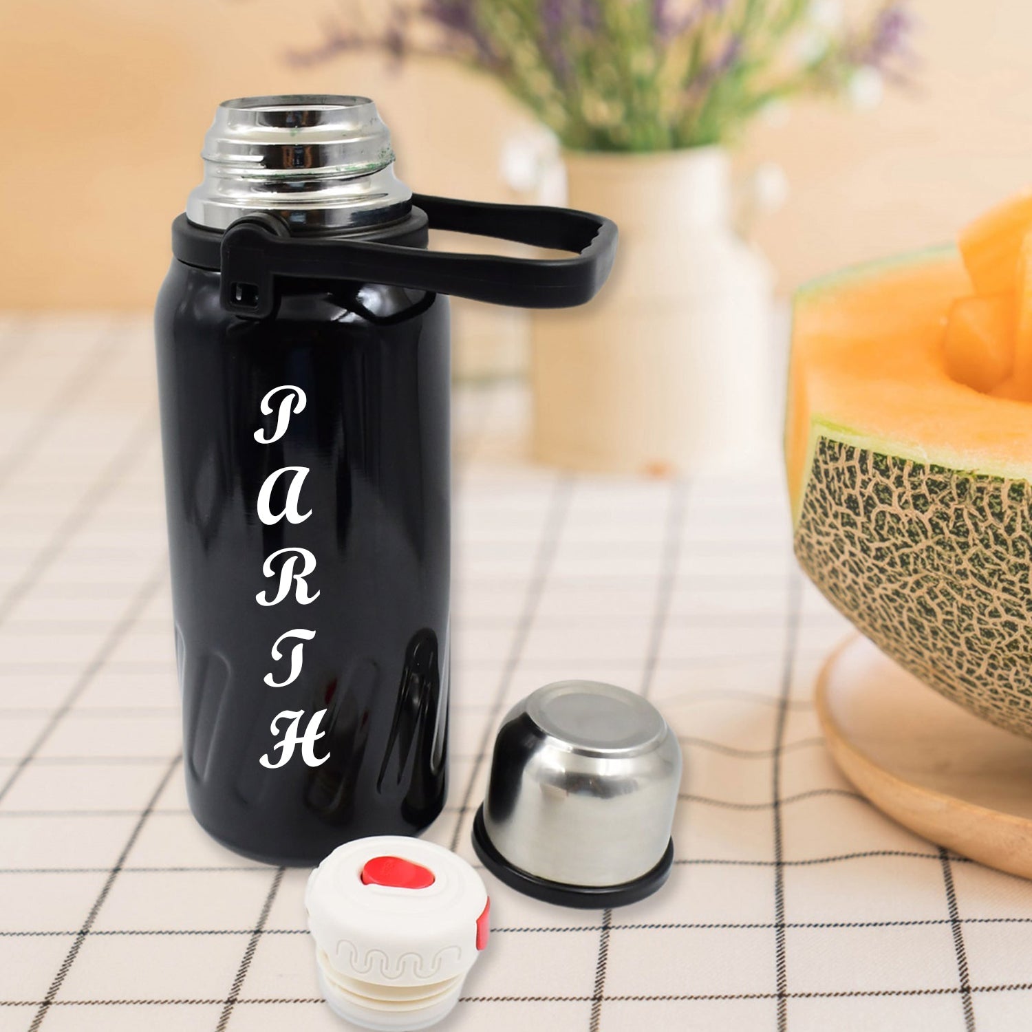 ALVENZA Custom Stainless Steel Water Bottle – 1200ml Insulated | CustomSpot