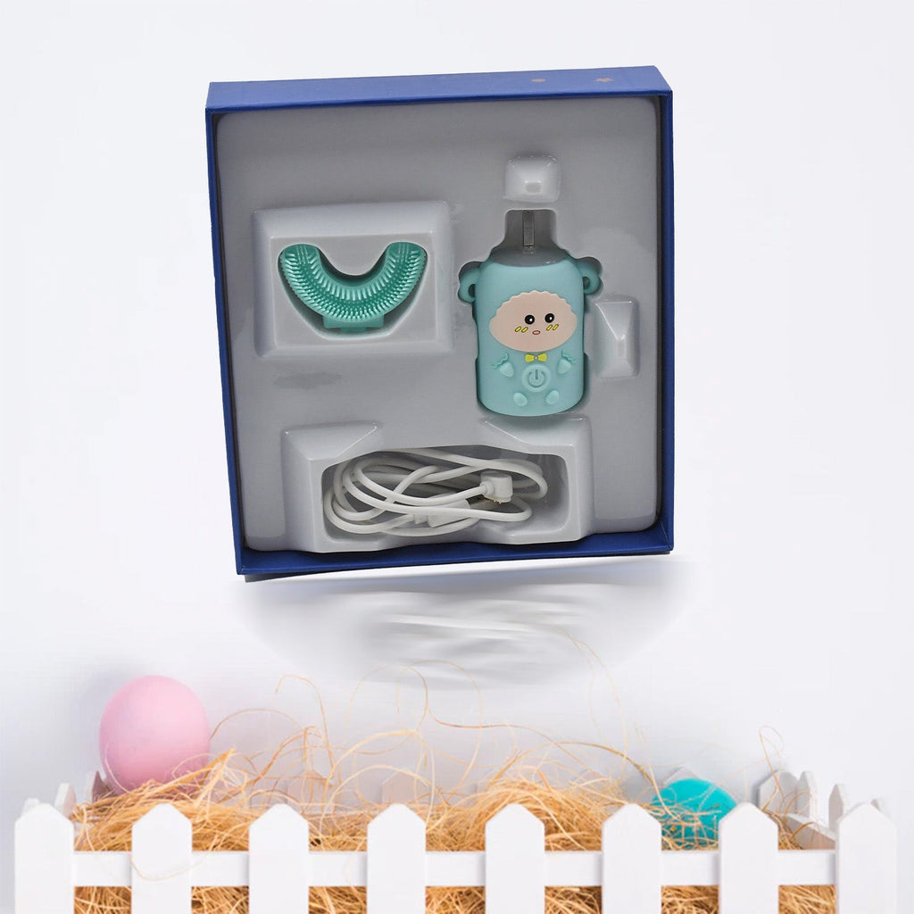 Kids Electric Toothbrush – U-Shaped, Light & Music | MintGuard