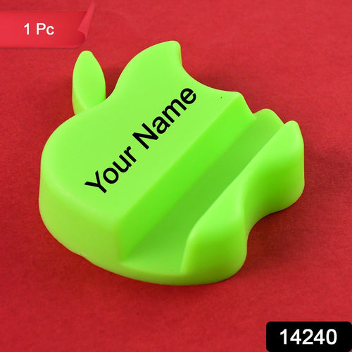 ALVENZA Apple Shape Mobile Phone Holder – Compact Plastic Stand