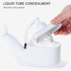 ALVENZA Snail Shape Soap Dispenser – Portable & Refillable | VelvetBubbles