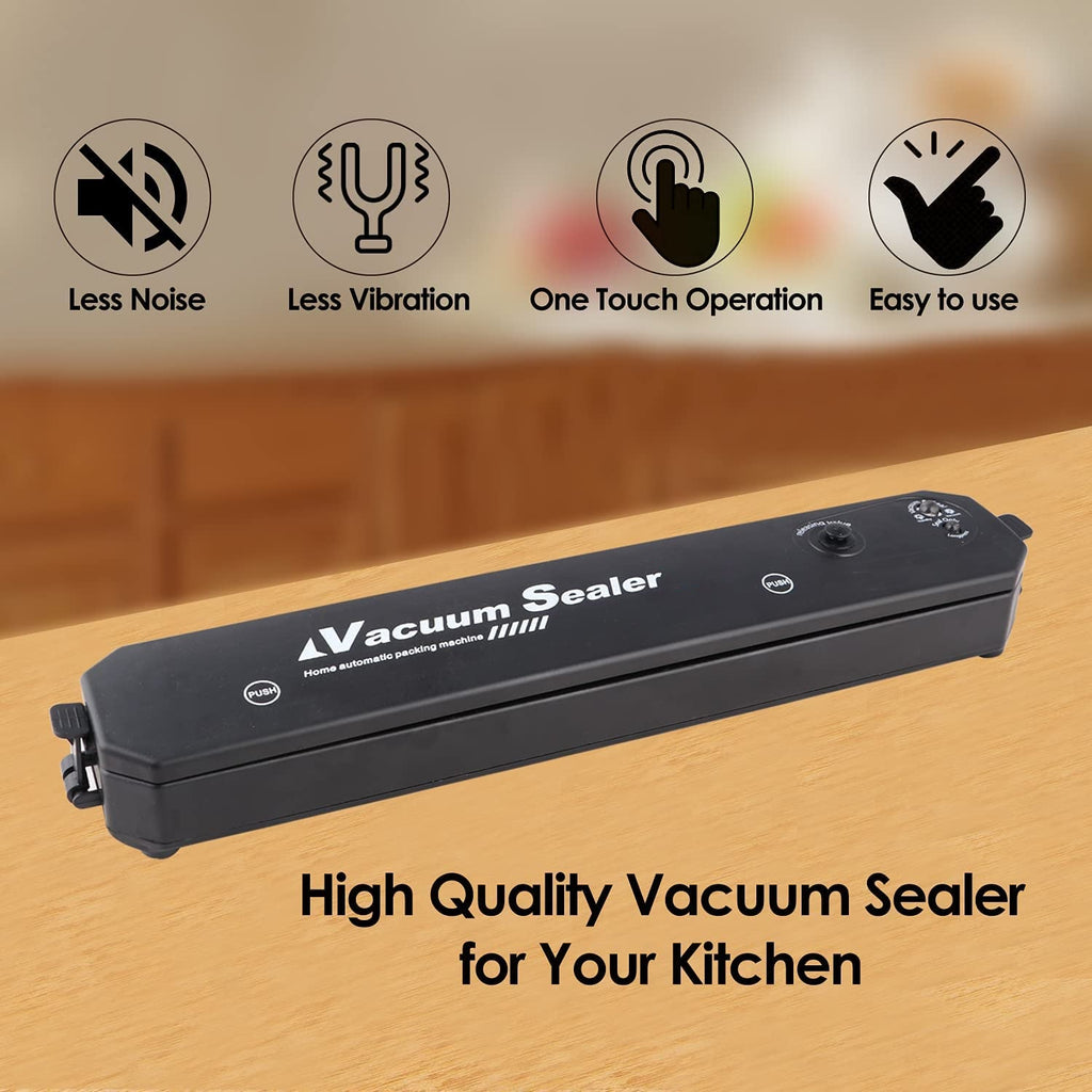 Vacuum Sealer Machine Automatic Food Preservation System | Tidy Table - Front View