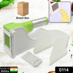ALVENZA French Fry Chipser – Virgin Plastic Potato Slicer | ChefAura