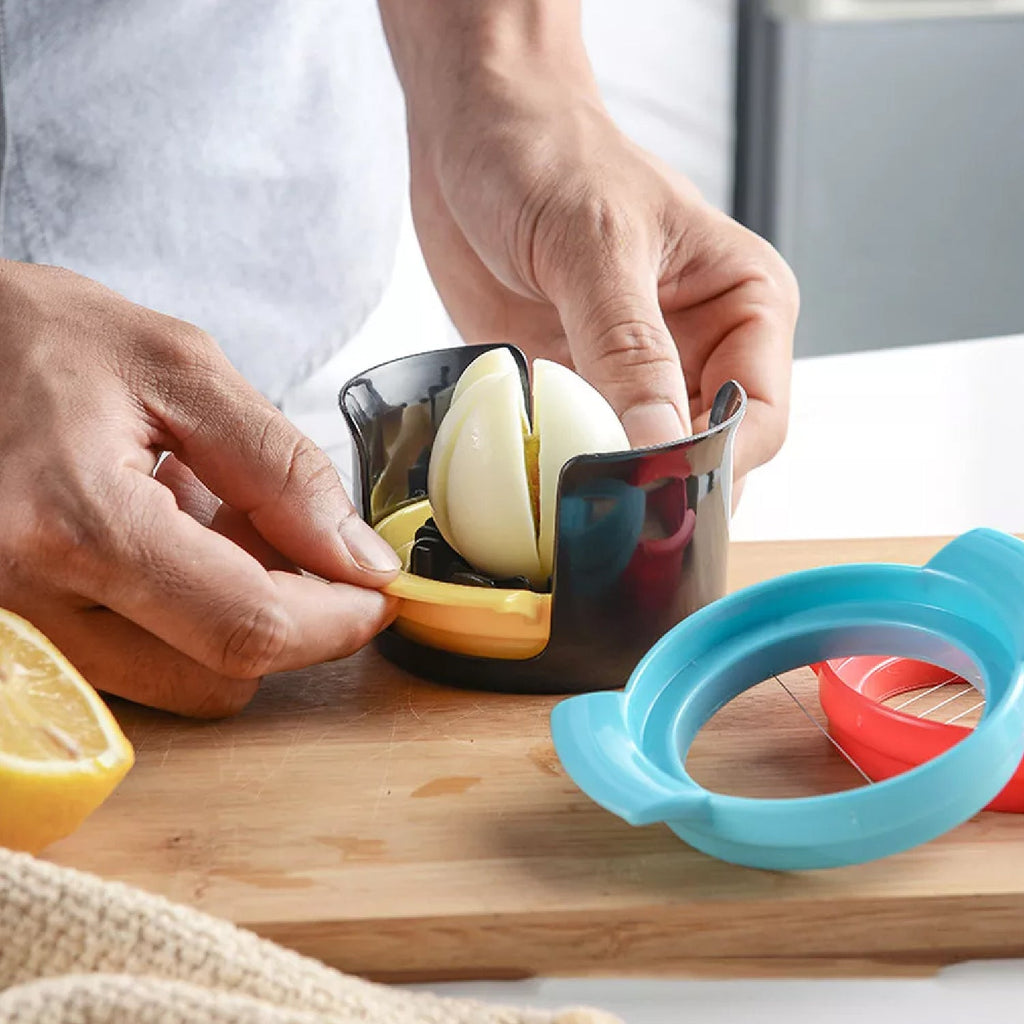 Egg Slicer 3-in-1 Stainless Steel Food Cutter | ToolMate Pro - Detail View 8