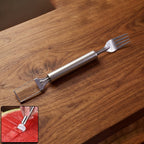 Watermelon Slicer 2-in-1 Cutter & Server for Easy Fruit Prep - Detail View 7
