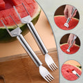 Watermelon Slicer 2-in-1 Cutter & Server for Easy Fruit Prep