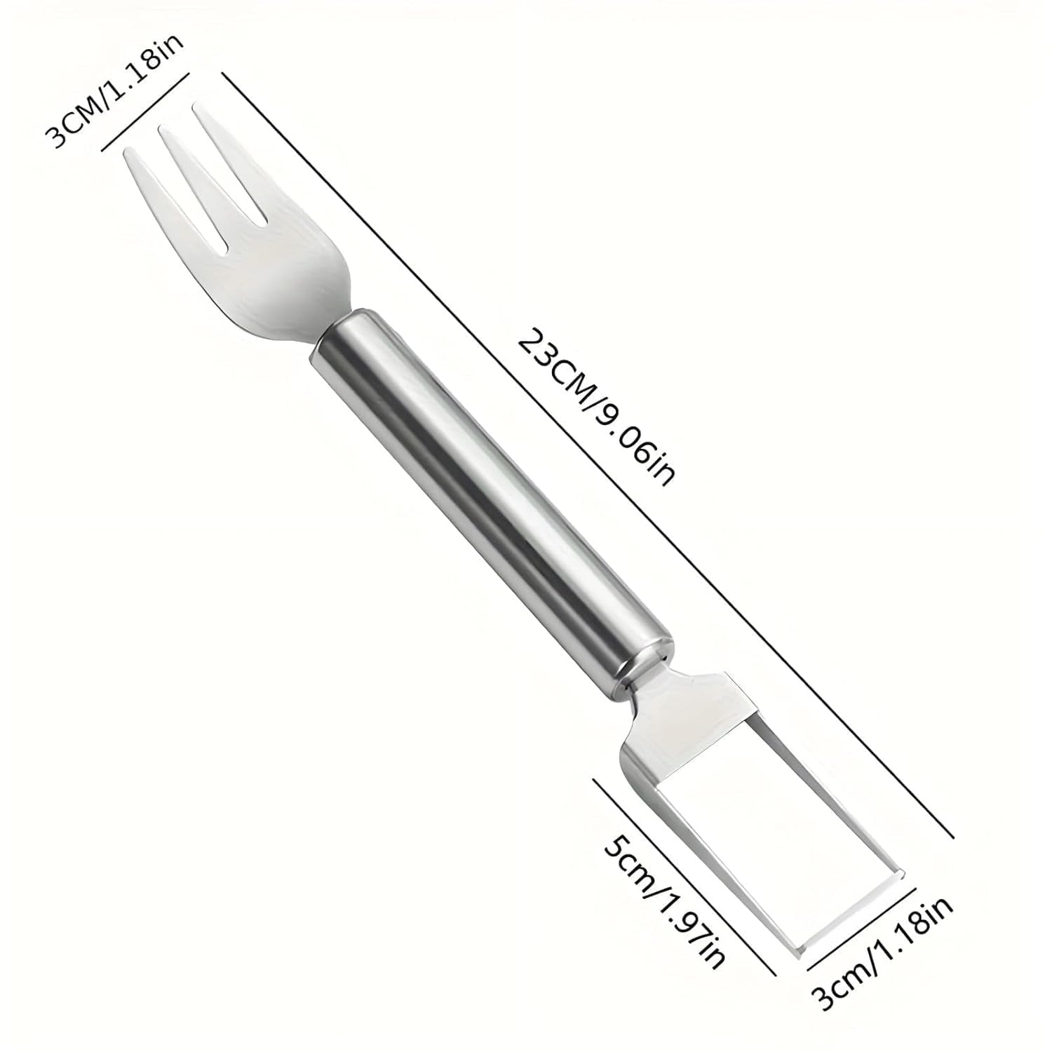 Watermelon Slicer 2-in-1 Cutter & Server for Easy Fruit Prep - Detail View 6