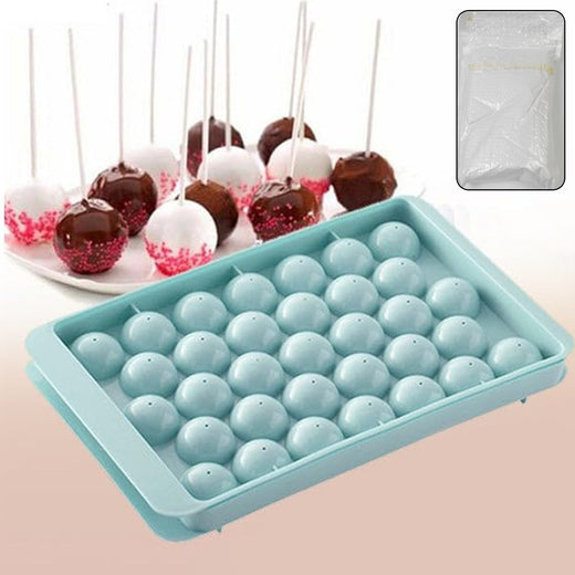Ice Ball Mold – 33 Round Spheres, Reusable & BPA-Free |