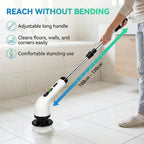 ALVENZA Electric Spin Scrubber Brush – 7-in-1 Cordless Cleaning Tool