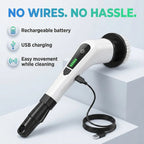 ALVENZA Electric Spin Scrubber Brush – 7-in-1 Cordless Cleaning Tool