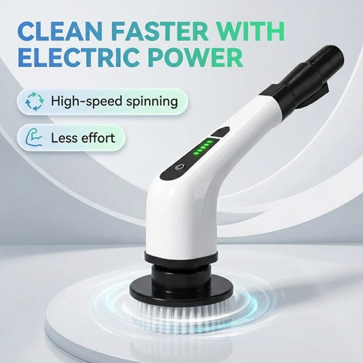 ALVENZA Electric Spin Scrubber Brush – 7-in-1 Cordless Cleaning Tool
