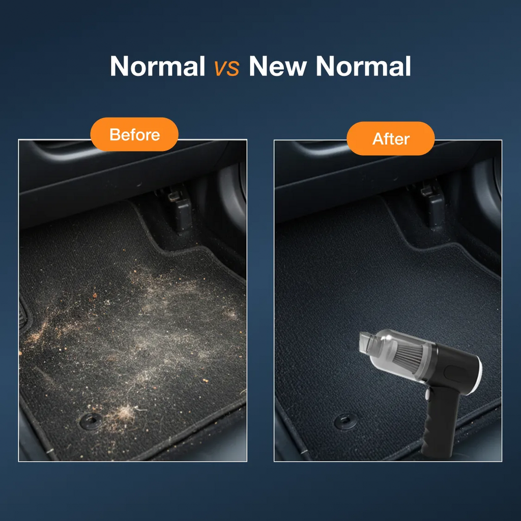 ALVENZA Mini Car Vacuum – Wireless, Portable & 3-in-1 Cleaner | Storenzo